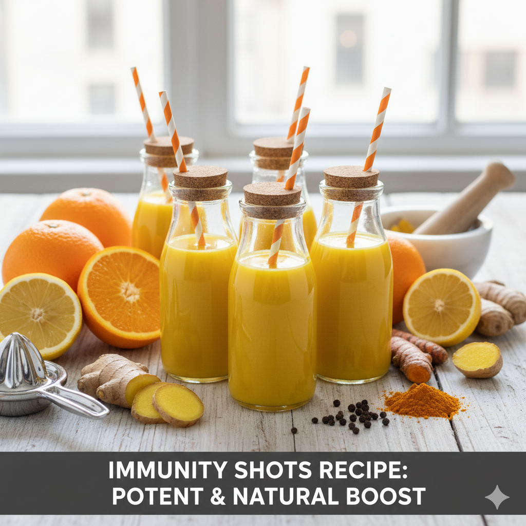 immunity shots recipe