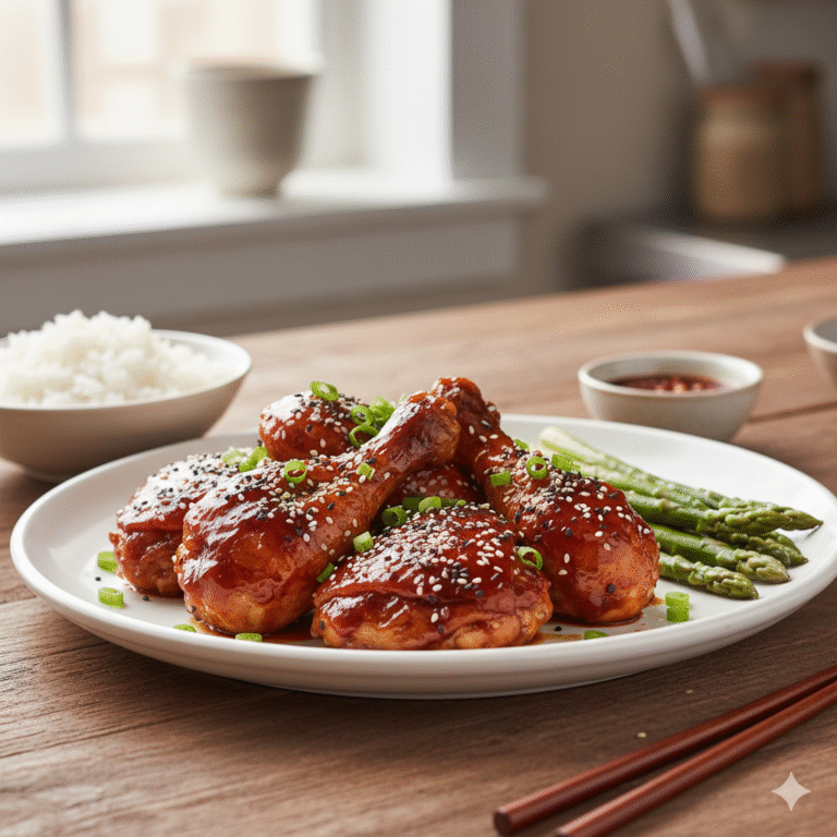 sticky chicken recipe