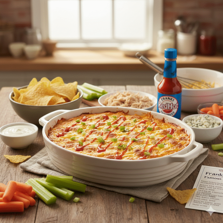 frank's buffalo chicken dip recipe