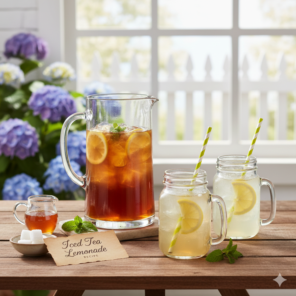recipe for iced tea lemonade