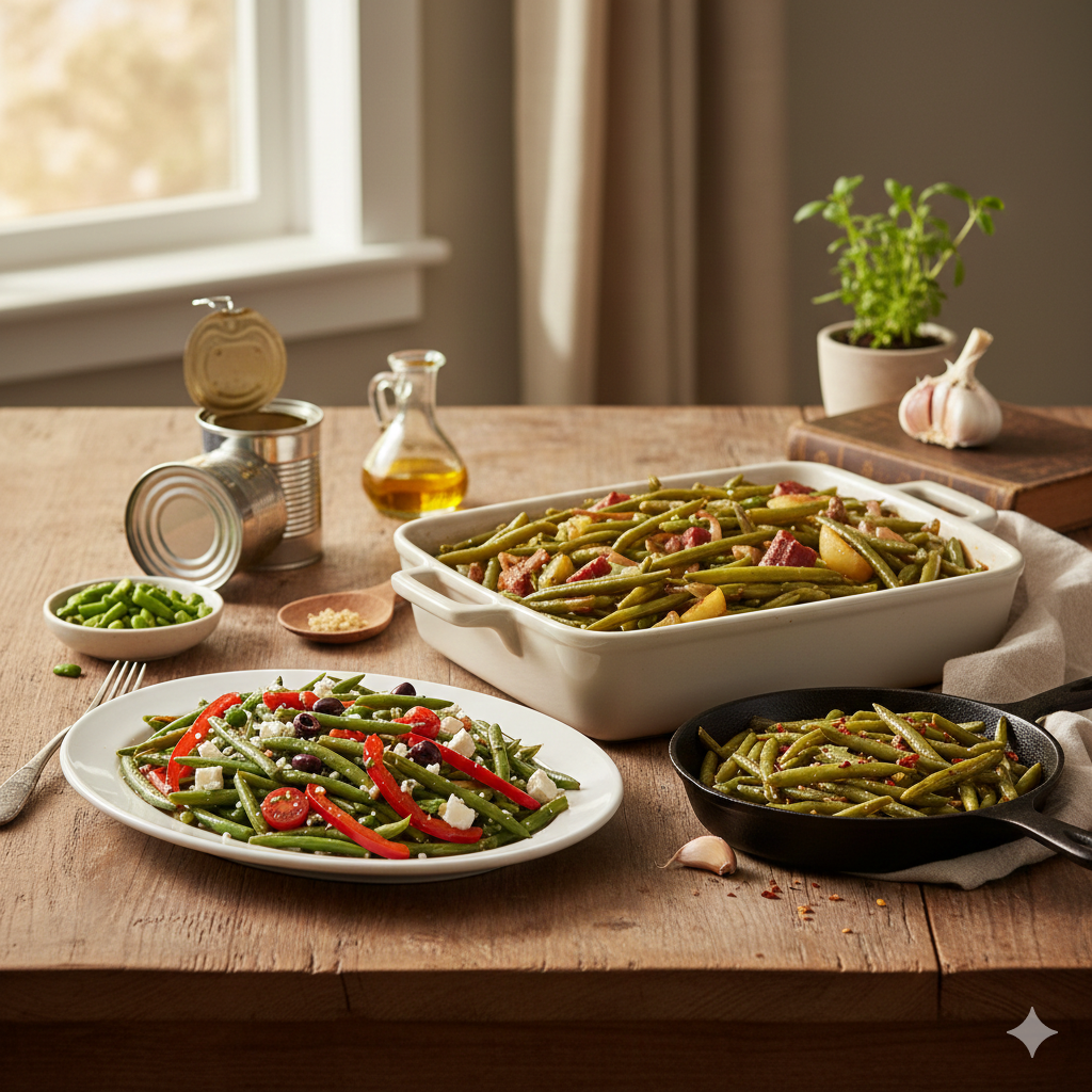 canned green bean recipes