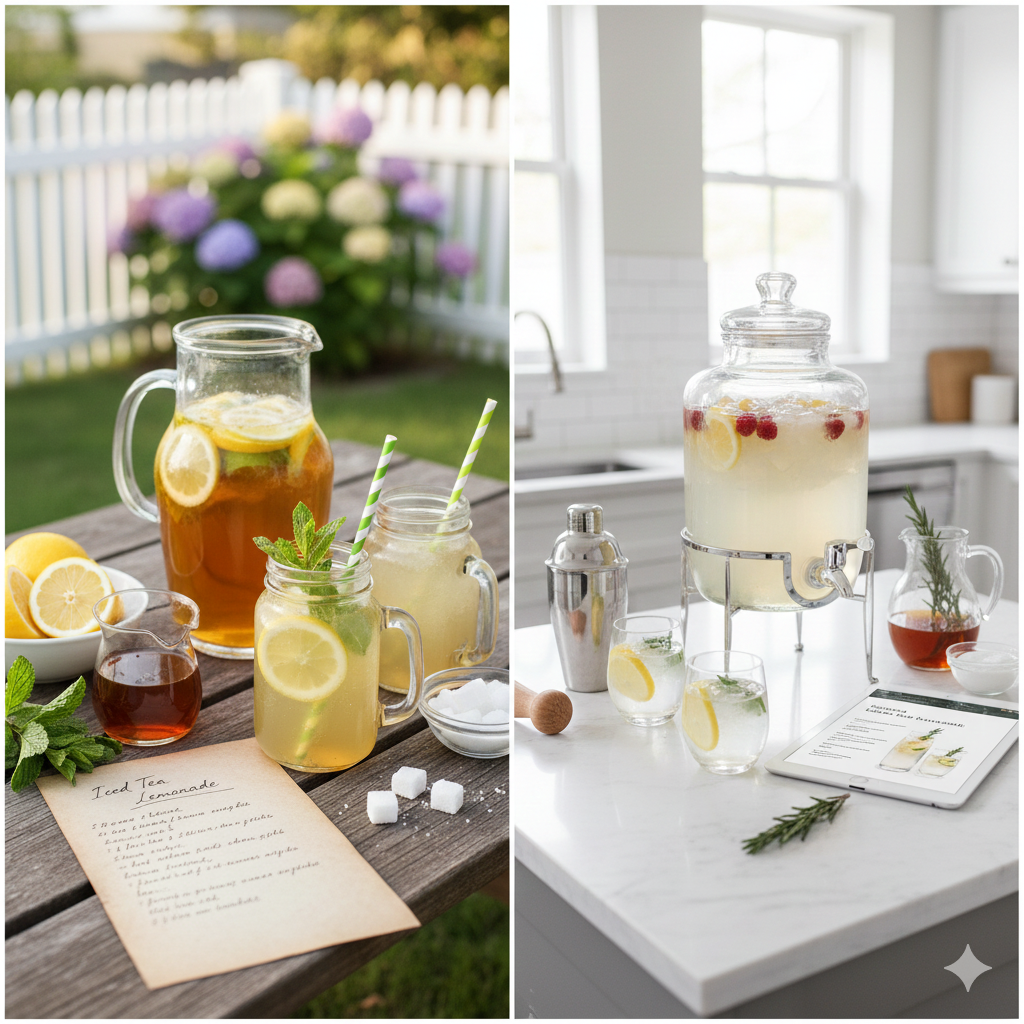 recipe for iced tea lemonade