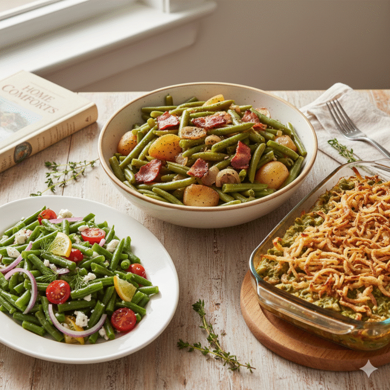 canned green bean recipes